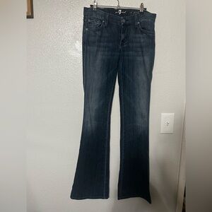 7 For All Mankind Dark Blue “A” Pocket Jeans